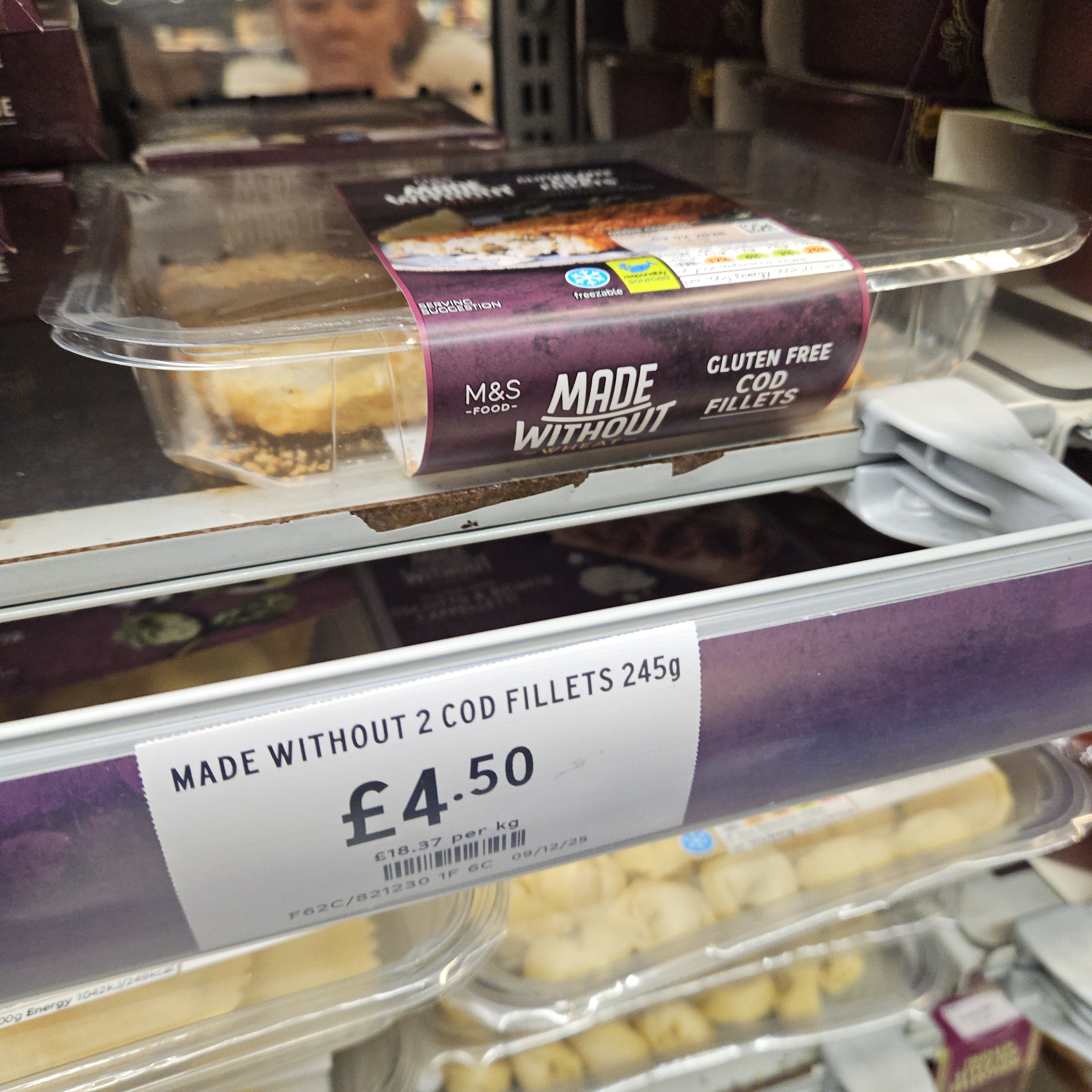 Dairy Free Gluten Free M&S Prescot